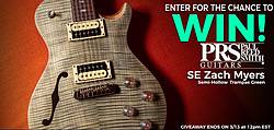 Music Zoo Paul Reed Smith Guitar Giveaway