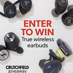 Crutchfield Truly Wireless Great Gear Giveaway
