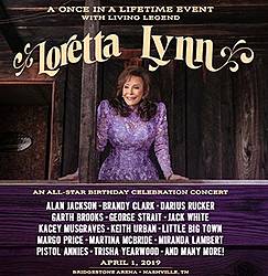 Nashville Tourism Loretta Lynn Tribute Concert Giveaway