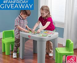 Step2  Mighty My Size Table & Chairs Set Giveaway