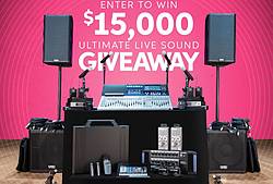 Sweetwater Music Ultimate Live Sound Giveaway