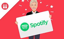 Ellen Degeneres Show Spotify Giveaway
