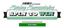 ECS Tuning Customer Appreciation Instant Win Game & Sweepstakes
