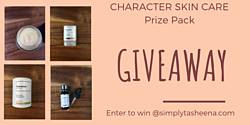 Simplytasheena: Character Skin Care Prize Pack Giveaway