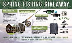 Blue Ridge Outdoors Spring Fly Fishing Sweepstakes