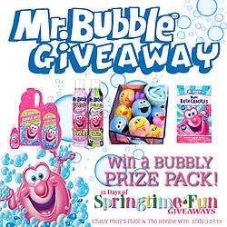 Review Wire: Mr. Bubble Prize Pack Giveaway