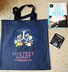 Gameonmom: Five Feet Apart Prize Pack Giveaway
