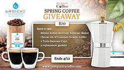 Coffee Lovers Spring Giveaway