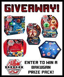 Gameonmom: Bakugan Prize Pack Giveaway