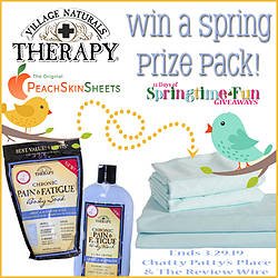 Review Wire: PeachSkin Sheets + Village Naturals Spring Prize Pack Giveaway