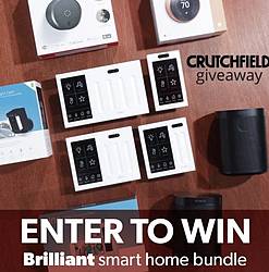 Crutchfield Brilliant Smart Home Great Gear Giveaway
