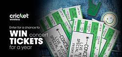 Cricket Wireless Live Nation Gift Card Giveaway