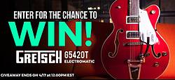 The Music Zoo Gretsch Electromatic Guitar Giveaway