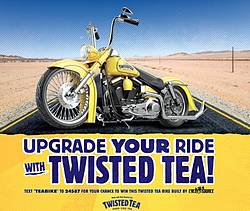 Twisted Tea Bike Upgrade Sweepstakes