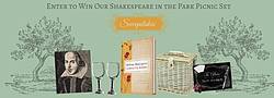 Penguin Random House Shakespeare in the Park Picnic Set Sweepstakes