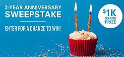 VitaCup 2 Year Anniversary Super Sweepstakes