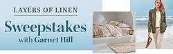 Traditional Home Garnet Hill Layers of Linen Sweepstakes