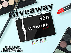 Review Wire: $60 Sephora Gift Card Giveaway