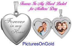 Pausitive Living: PicturesOnGold Sterling Silver Forever in My Heart Locket Giveaway