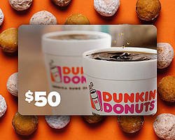 Jewish Lady: $50 Dunkin Donuts Gift Card Giveaway