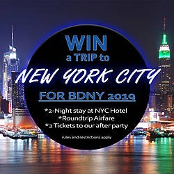 Trip to NYC for BDNY Giveaway