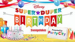 Disney’s Super Duper Birthday Sweepstakes