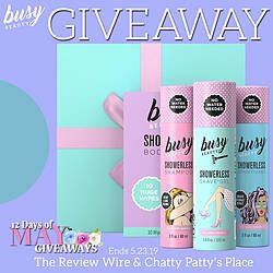Review Wire: Showerless Gift Kit From Busy Beauty Giveaway