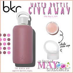 Review Wire: Little Muse Kiss Kit Water Bottle Giveaway
