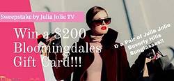 Julia Jolie TV Bloomingdales Giveaway