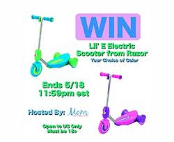 Sherrylwilson: Lil’ E Electric Scooter From Razor Giveaway