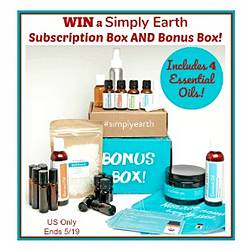 Sherrylwilson: Simply Earth Subscription Box and Bonus Box Giveaway
