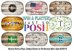 Review Wire: Ust So Posh Personalized Platter Giveaway