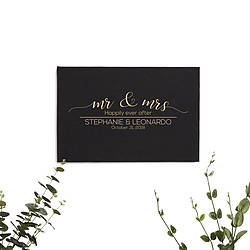 Personalized Wedding Guest Signature Sign Giveaway