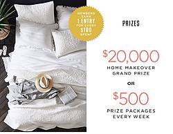 Pottery Barn Staycation Sweepstakes