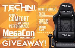 TechniSport Gaming Chair Giveaway