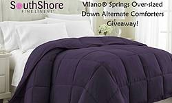 SouthShore Fine Linens Vilano Springs Comforter Giveaway