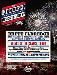 Nashville Tourism July 4th Dr. Pepper Sweepstakes