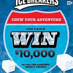 Ice Breakers Chew Your Adventure Sweepstakes