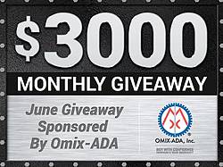 Quadratec Monthly Jeep Parts Giveaway