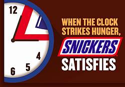 Snickers Hungry Hour Instant Win Game