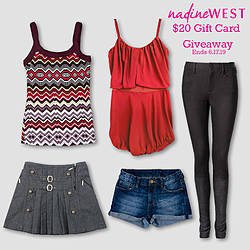 Review Wire: $20 Nadine West Gift Card Giveaway