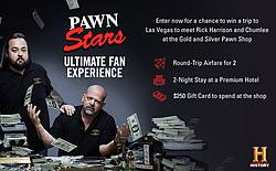 History Channel Pawn Stars Ultimate Fan Sweepstakes