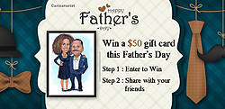 Caricaturi.st Father's Day Giveaway