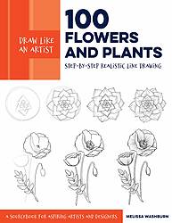 Handmadebydeb: Draw Like an Artist: 100 Flowers and Plants Giveaway