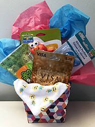 Geekmamas: New Mom Gift Basket With $25 VISA Card Giveaway