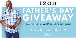Boscov’s Department Store Izod Father’s Day Giveaway