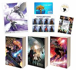 Enza's Bargains: Keeper of the Lost of Cities Series Prize Pack Giveaway