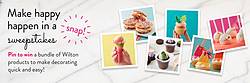 Wilton Make Happy Happen in a Snap Pinterest Sweepstakes