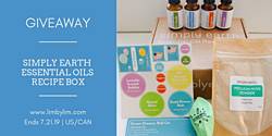 LimByLim: Simply Earth Essential Oils Recipe Box + Bonus Box Giveaway