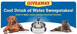 1-800-PetMeds Cool Drink of Water Sweepstakes
